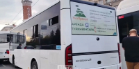 В центре Омска столкнулись три автобуса - ГТРК Иртыш