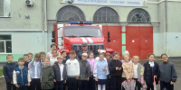 Школьники побывали в пожарно-спасательной части на экскурсии - МЧС