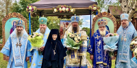 Владыка Гурий принял участие в престольном празднике Богородице-Рождественского монастыря с. Линевичи (+ Фото) - Арсеньевская епархия