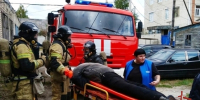 В Ульяновске росгвардейцы провели совместные пожарно-тактические учения с подразделениями МЧС - Росгвардия