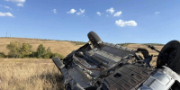 Под Кувандыком Renault Duster вылетел в кювет и перевернулся - Комсомольская Правда