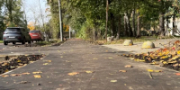 В Обнинске появился новый тротуар - Калужский перекрёсток