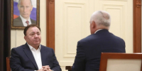 Махмуд-Али Калиматов обсудил с Мухарбеком Аушевым вопросы развития Назрановского района - Республика Ингушетия