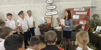 В школе № 24 поселка Уташ отметили 83-годовщину освобождения от немецко-фашистских захватчиков - Anapa-News.Com