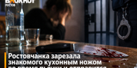 Ростовчанка ударила ножом гостя во время застолья и получила 8,5 года колонии - Bloknot-Rostov.Ru