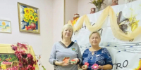 Мастер-класс по росписи изделий из гипса прошел в клубе «Активное долголетие» - Рузский городской округ