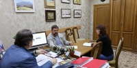 В Госкомархиве обсудили процесс формирования фонда Русской общины Крыма - Госкомархив Республики Крым