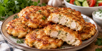 Ни мясорубки, ни липкого фарша на руках: курицу режу ножом — получаются румяные оладушки с сочной серединкой - Prochepetsk.ru