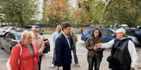 Обход двора в микрорайоне Северный - Администрация г. Домодедово