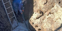 В Монаково заменили 80 метров водопровода за один день - Oskol.City