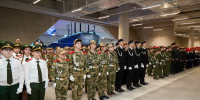 Юным кадетам вручили знамёна - ДДЮТ Всеволожского района