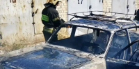 Огнеборцы потушили автомобиль в ГСК на севере Волгограда - Газета Городские вести