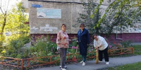 Средник в рамках месячника по благоустройству. - ТОС Омска
