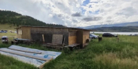 На Ольхоне снесли незаконную торговую точку в Прибайкальском нацпарке - КП-Иркутск