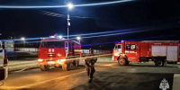 В Южно-Сахалинске полыхала теплица на проспекте Мира - SakhalinMedia.Ru