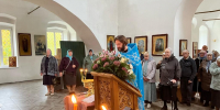 Престольный праздник в восстанавливающемся храме - Тульская епархия