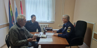 Рабочая встреча лидеров ветеранских организаций Челно-Вершинского района - Центр по делам гражданской обороны, пожарной безопасности и чрезвычайным ситуациям