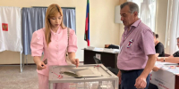 Руководство, преподаватели и студенты филиала ДГУ в г. Дербенте присоединились к выборам 2026 года - Филиал ДГУ