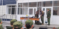 В Красноярском крае офицеры СОБР «Зенит»  Росгвардии п провели урок мужества для воспитанников Кедрового кадетского корпуса - Росгвардия
