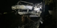 В Бежецке автомобиль врезался в опору ЛЭП и перевернулся - Комсомольская Правда