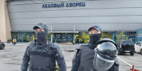 В Череповце росгвардейцы обеспечили безопасность хоккейного матча «Северсталь» - «Автомобилист» - Росгвардия