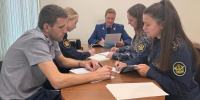 В Красногвардейском районе Санкт‑Петербурга обсудили вопросы исполнения наказаний без изоляции от общества - УФСИН России