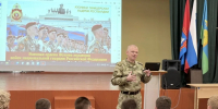 Представитель Военной академии Росгвардии провел профориентационные встречи с тамбовскими школьниками - Росгвардия