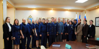 В следственном управлении состоялась встреча с космонавтом и участником СВО, Героем России Е.И. Тарелкиным - Следственный комитет