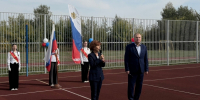 На территории школы №70 открылась обновленная спортивная площадка - Городская Дума