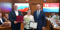 Награда – лично в руки - Газета Наше Время