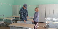 ИК-9 УФСИН России по Омской области изготовила мебель для БОУ г. Омска «СОШ № 91» - УФСИН России