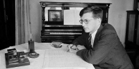 Главархив — о Дмитрии Шостаковиче в письмах, фотографиях и нотных рукописях - Главное архивное управление
