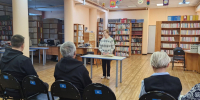 В Хакасской специальной библиотеке для слепых состоялось мероприятие, посвящённое Николаю Георгиевичу Доможакову - Минкультуры