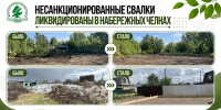 Две несанкционированные свалки ликвидированы в Набережных Челнах - Министерство экологии
