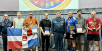 У Саратовской команды «золото» на межрегиональных  соревнованиях по настольному теннису - МЧС Саратовской области