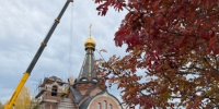 В Марий Эл освятили купола и кресты для храма в честь иконы Божией Матери «Умиление» - Марийская правда