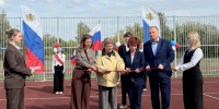 В Рязани благоустроили стадион школы №70 (4) - РИА 7 Новостей
