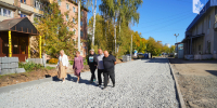 ​К концу октября в Ижевске завершатся работы по обновлению тротуаров и проездов - Информационно-аналитическое управление г. Ижевск