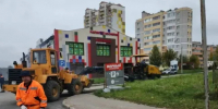 В Калуге начали асфальтировать проезд на Правом берегу - Калужский перекрёсток