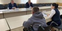 Главный федеральный инспектор по Республике Башкортостан Александр Окатьев провел прием граждан в Шаранском районе и посетил социальные объекты - Полномочный представитель Президента РФ в ПФО