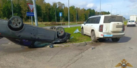 Haval перевернулся после ДТП в Калужской области - Телерадиокомпания Ника