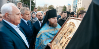 Курск встречает свою Заступницу: икона Божией Матери «Знамение» вернулась в Знаменский монастырь - Областная Дума