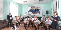 Воспитанники Брюховецкой ДШИ на гастролях в ДШИ станицы Роговской - Министерство культуры