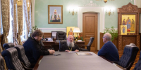 Глава Красноярской митрополии встретился с представителем иконописной мастерской «Палехский Иконостас» - Епархия