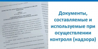 Документы, составляемые и используемые при осуществлении контроля (надзора) - Правительство Вологодской области