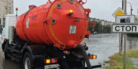 В Астрахани коммунальщики вышли на откачку воды - Punkt-a.info