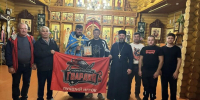 В Свято-Троицком храме села Засосна был совершен молебен с участием команды хоккейного клуба «Гвардия» - Валуйская епархия