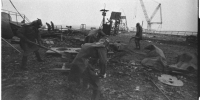 За 2 часа до смерти. 1986 год. Ликвидаторы Чернобыльской аварии за очисткой крыши реактора. На фотографиях, возможно, уроженцы Ингушетии. - Архивная служба