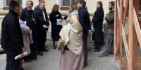 Епископ Вениамин принял участие в совещании, посвященном реставрации комплекса Благовещенского подворья - Свято-Троицкая Александро-Невская Лавра