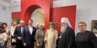 Митрополит Филарет в БГХМ им. М.В. Нестерова посетил открытие выставки «Михаил Нестеров. Святая Русь» - Уфимская Епархия